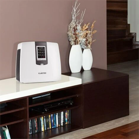 Klarstein Tramontana 6-in-1 Air Filter Air Purifier Ioniser Ozone UV Black - Image 2