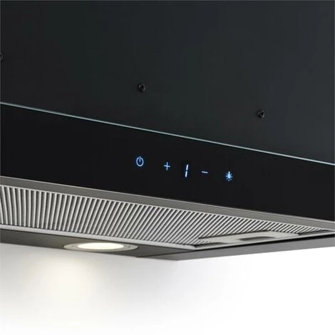 Klarstein Vinea Substructure Cooker Hood Extractor Hood Flat Screen Hood 60cm Black - Image 4