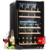 Klarstein Barossa 40 Duo Wine Fridge 2 Zones 41 Bottles Glass Door Touch LED