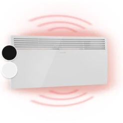 Klarstein Hot Spot Slimcurve Heater 80x40cm 40m² 2000W 5-40 ° C LED IP24 White
