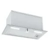 Klarstein Simplica Extractor Hood Recessed 52cm Exhaust Air: 400 M³ / H LED Stainless Steel