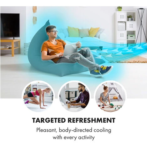 Klarstein Skyscraper 3G Tower Fan 48W Air Flow 1,633 M³/h Remote Control - Image 2