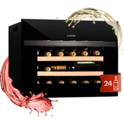 Klarstein Vinsider 24 Built-In Uno Wine Refrigerator Built-in 1 Zone 24 Bottles