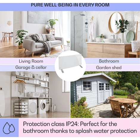 Klarstein Bornholm Curved Smart Convection Heater 2000 W App Control Timer - Image 5