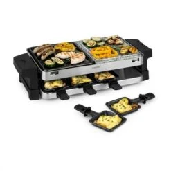 Klarstein Sirloin Raclette 1500W Aluminum / Stone 8 People LED